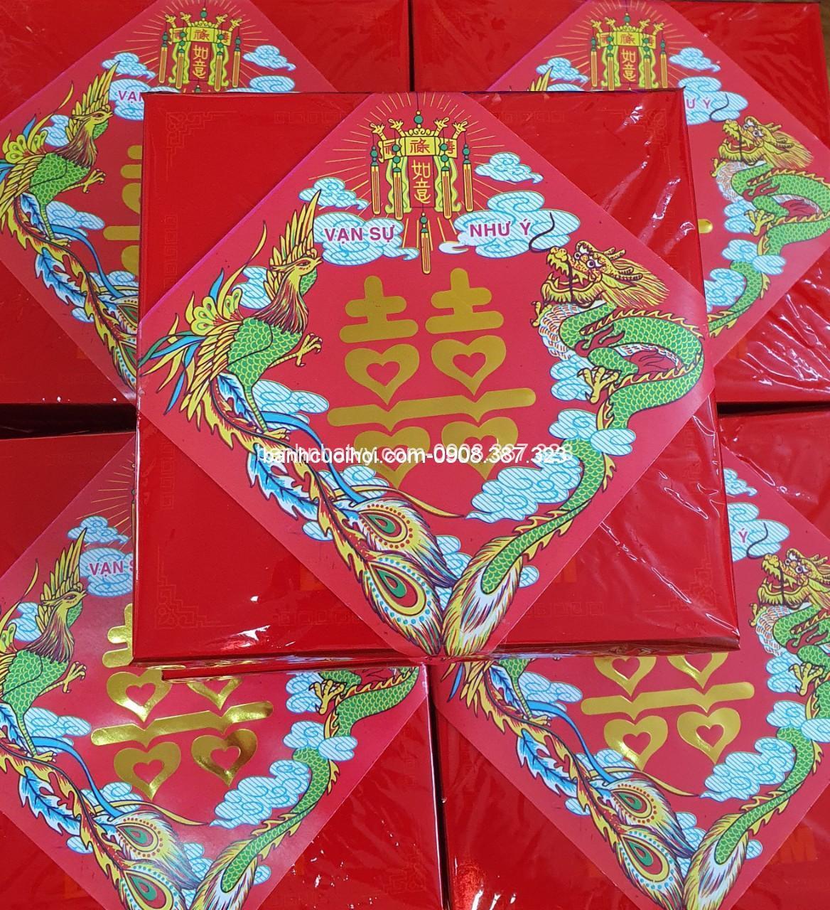 bánh cốm bọc giấy đỏ 300gr bánh cốm bọc giấy đỏ 300gr