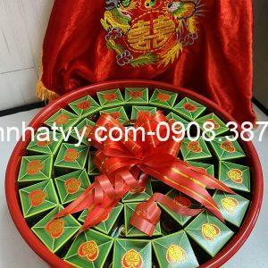 105 bánh phu thê truyền thống hộp vuông