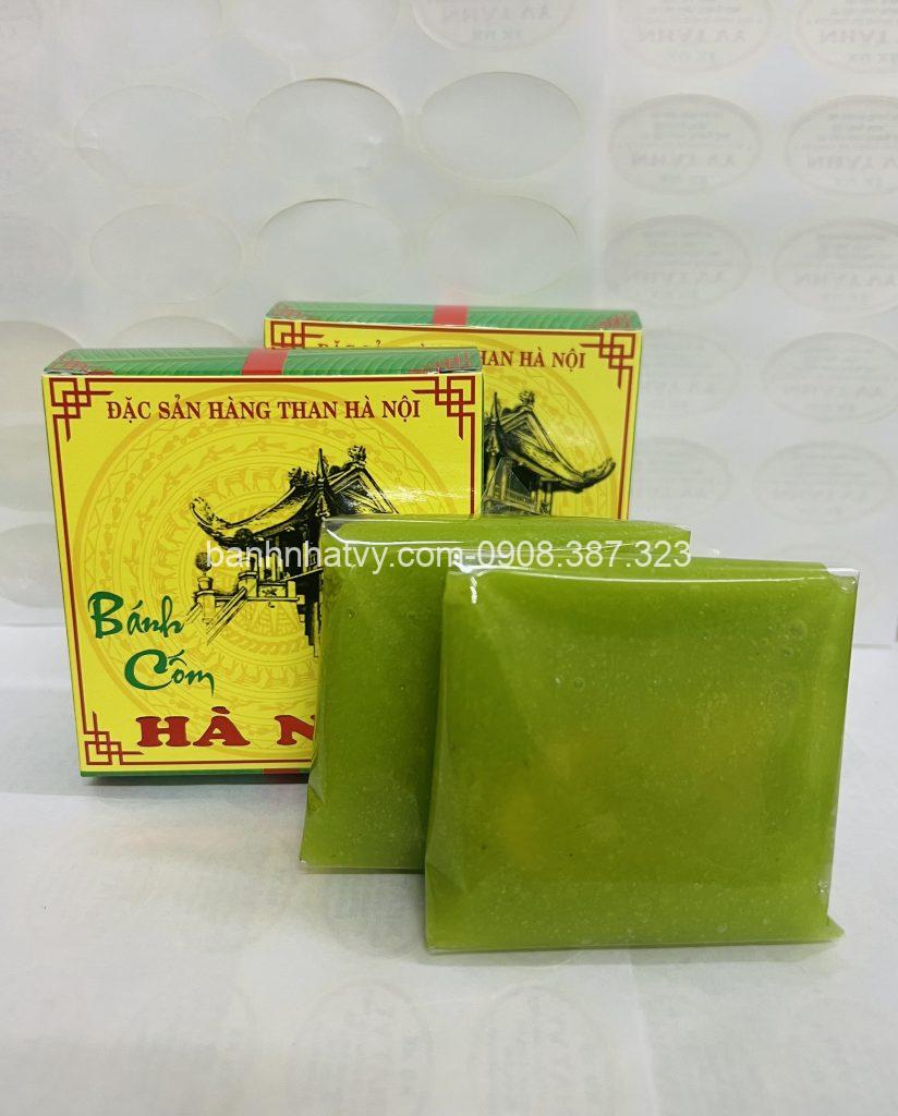 Bánh cốm Hà Nội hộp 2 cái 65gr