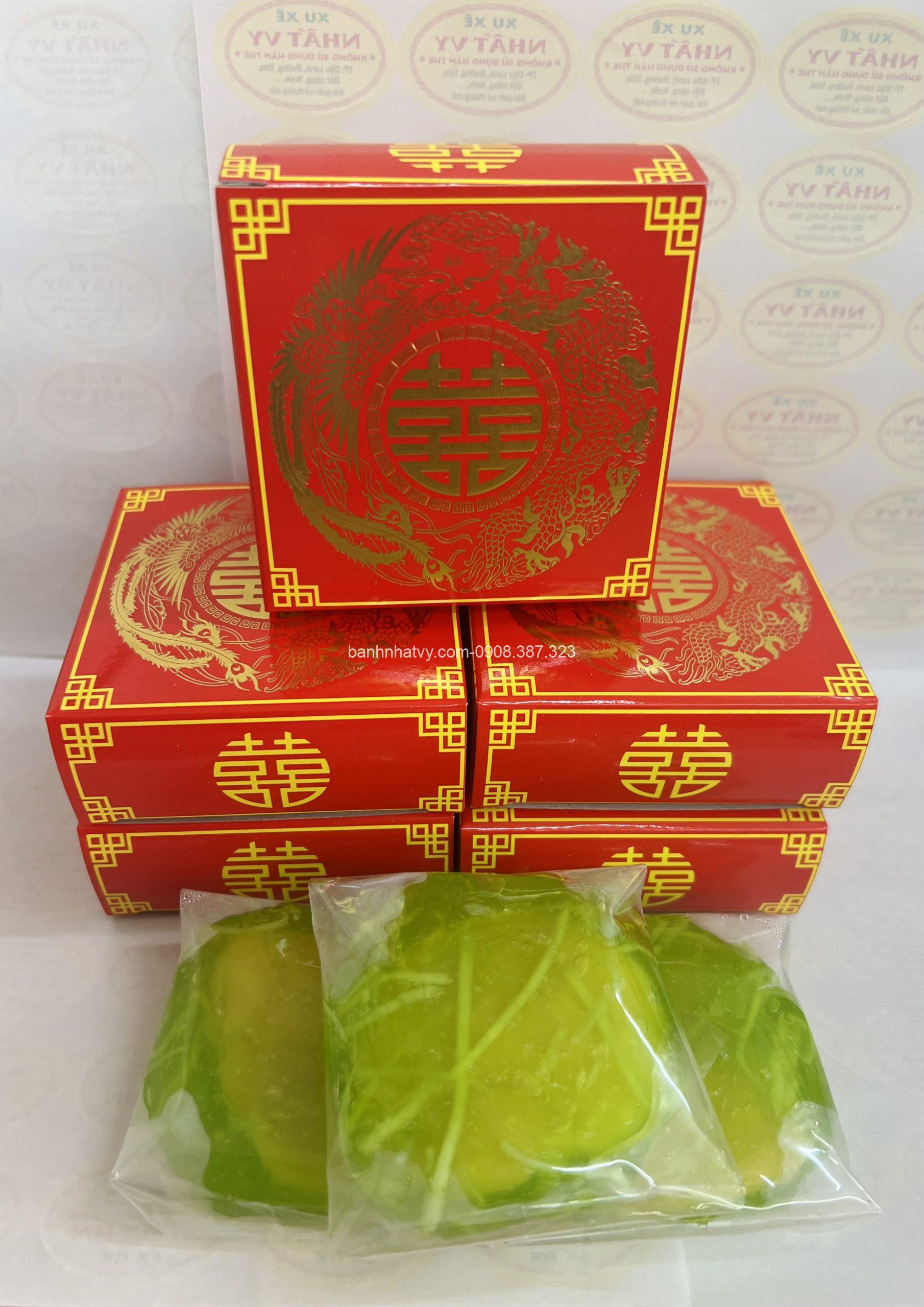 100 bánh phu thê dừa Nhất Vy 65gr 100 bánh phu thê dừa Nhất Vy 65gr